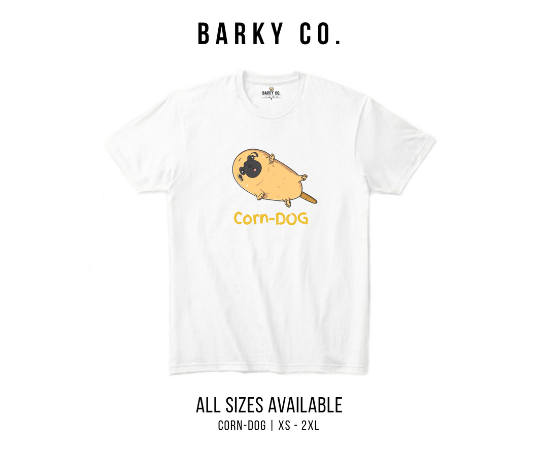 CORN-DOG | Pug Lover Unisex Shirt